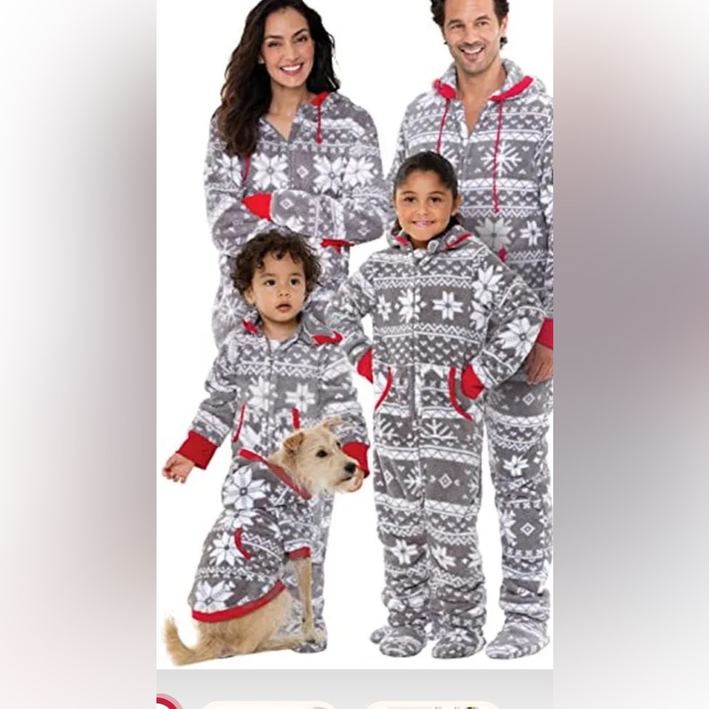 Pajamagram Hootie Footie Her & Pet